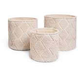 Bonami Essentials Tekstilne košare v kompletu 3 ks za shranjevanje Pearl – | Shoptok.si