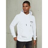 DStreet Bluza męska z kapturem biała | shoptok.hr
