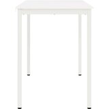  Stol za bar Bijelo 110 x 55 x 105 cm Čvrsto borovo drvo | shoptok.hr