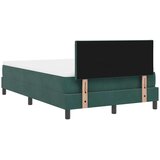 Krevet s opruga kutije Tamnozelena 120 x 190 cm Baršun | shoptok.hr