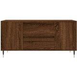  Stolić za kavu boja hrasta 102x44 5x50 cm od konstruiranog drva | shoptok.hr