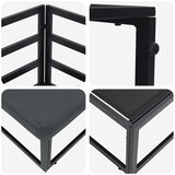  namještaj 2 Komad Crna i antracit 71,5 x 71,5 x 71 cm | shoptok.hr
