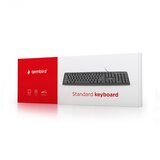  GEMBIRD sa velikim slovima, KB-US-103, Standard keyboard, USB, US layout, black | Eponuda.ba