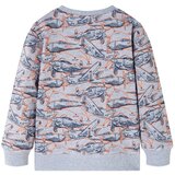  Dječja topla majica siva prošarana 116 | shoptok.hr