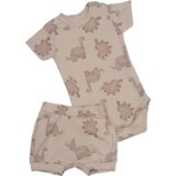 Santex SAN-TEX Komplet za bebe, Bodi i šorts, Bež Cene
