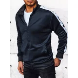 DStreet Dark Blue Men's Zippered Sweatshirt