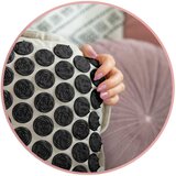 Neo-Sport NS-902 prostirka za akupresuru s bodljama, siva i crna | shoptok.hr
