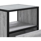 vidaXL Zidni noćni ormarići 2 kom Sivi Sonoma 40x31x39,5 cm | shoptok.hr