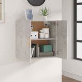  Zidni ormarić boja betona 60x30x60 cm od konstruiranog drva | shoptok.hr