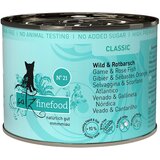  Varčno pakiranje catz finefood 24 x 200 g - Divjačina & rdeči okun | shoptok.hr