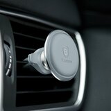 Baseus magnetni nosilec telefonov za ventilacijsko režo srebrn SUGX-A0S, (20453681) | Shoptok.si