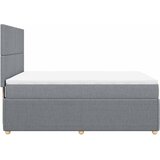  Krevet box spring s madracem svjetlosiva 160x200 cm tkanina Slike