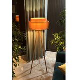  duolla - podna lampa wood boho 1xE27/15W/230V prečnik 45 cm bakarna/braon/bež | Eponuda.com