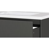 Germania Antracitno sivi zidni ormarić za ispod umivaonika u mat dekoru 81x61 cm Bodera – | shoptok.hr