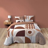 Douceur d intérieur Bombažna posteljnina za zakonsko posteljo/podaljšana v barvi terakote 240x220 cm Gemma – | Shoptok.si