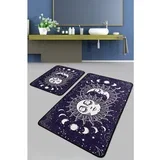 Djt Multicolor Bathmat Set (2 Pieces)