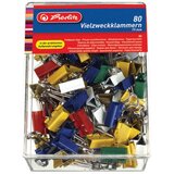Herlitz Kvačice za papir u boji sortirano , 19 mm, 80/1 | shoptok.hr