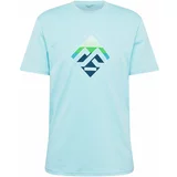 Kathmandu Funkcionalna majica 'HORIZON' marine / svetlo modra / limeta / pastelno zelena