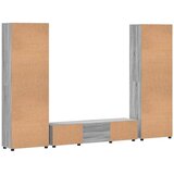  Set TV komoda FLORIN 3 kom. Siva Sonoma Konstruirano drvo | shoptok.hr