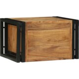 vidaXL Stalak za vino 46x35x27.5 cm od masivnog bagremovog drveta | shoptok.hr