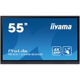Iiyama monitor TE5512MIS-B3AG is an exceptional 4K uhd interactive display designed by to enhance collaboration, communication, and engagement. with key features like zero airgap lcd screen eliminating parallax, puretouch-ir, iiware 10 with android 11. | ePonuda.com