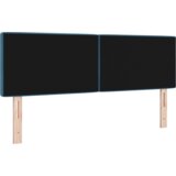  LED uzglavlje s kristalnim dugmicama tamno plavo 72 cm baršunasto | shoptok.hr
