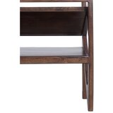 Light & Living Pomoćni stol sa staklenom pločom stola u tamnoj prirodnoj boji 41x119 cm Yuki – | shoptok.hr