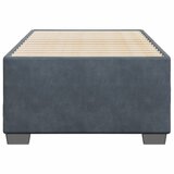  Okvir kreveta bez madraca tamnosivi 100x200 cm baršunasti | shoptok.hr