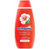 Schwarzkopf Schauma Stronger For Longer Hair šampon za okrepitev las za dolge lase Hibiscus & Rosemary 400 ml Cene