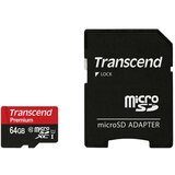 Transcend PREMIUM 64GB MicroSDHC kartica UHS1 60MB/s 400x Class10 | Eponuda.ba