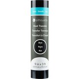 Silhouette Smooth Heat Transfer - 22,9 cm x 0,9 m - Black | shoptok.hr