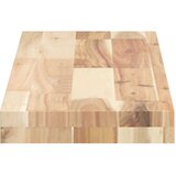 Stolna ploča 100x20x4 cm pravokutna od masivnog drva bagrema | shoptok.hr