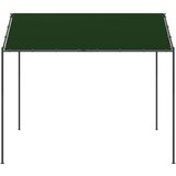 Gazebo 4 x 4 x 2,6 m Sivosmeđa Poliester i čelik Slike