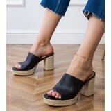Gemre Black wedge espadrilles Grande Cijene