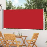  Uvlačiva bočna tenda 120 x 300 cm crvena | shoptok.hr