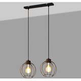  Luster na sajli STARLIGHT 2xE27/15W/230V crna/srebrna | Eponuda.com