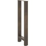  Noge za barski stol Prirodni čelik 2 kom 50 x (100-101) cm Čelik - Prirodna 50 x (100-101) cm 2 1 | shoptok.hr