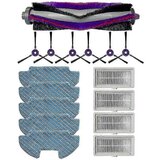 INORCO Roller Mehka Stranska Krtača Filter Mop Krpo za Midea Vcr07 Vcr08 Mr09 I5 Robotski Sesalnik Nadomestni Deli Krpo, (21849108) Cene