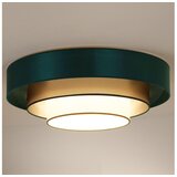  Duolla - LED plafonsko svetlo LUNETA LED/26W/230V prečnik 60 cm 4000K zelena/zlatna | Eponuda.com