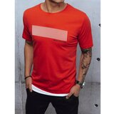 DStreet Red RX4651z men's T-shirt with print Cene
