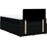 vidaXL krevet box spring s madracem crni 120 x 190 cm od tkanine | shoptok.hr