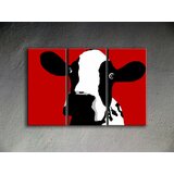 Ručno slikane slike na platnu pop art cow (umetnicke slike)