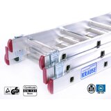 Krause trodelna večnamenska aluminijasta lestev Corda 3x10 stopnic 030405 | Shoptok.si