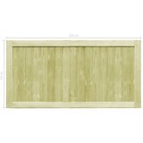  Vrtna vrata 2 kom od impregnirane borovine 300 x 75 cm | Eponuda.com