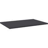 Police za knjige 8 kom sive 60 x 40 x 1,5 cm od iverice | shoptok.hr