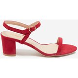 Resti Red Usopi women's sandals on a post - Footwear | Shoptok.si