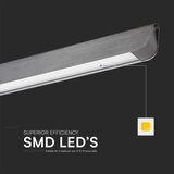  LED luster na sajli LED/36W/230V 3000/4000/6400K antracit | Eponuda.com