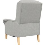  Svjetlosiva fotelja Svjetlosiva Tkanina Standard Ergonomska | shoptok.hr