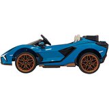  Licencirani auto na akumumulator Lamborghini SIAN 4x100W - dvosjed - plavi | shoptok.hr