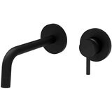 Paffoni LIG006NO70 light podometna armatura za umivalnik črna | Shoptok.si